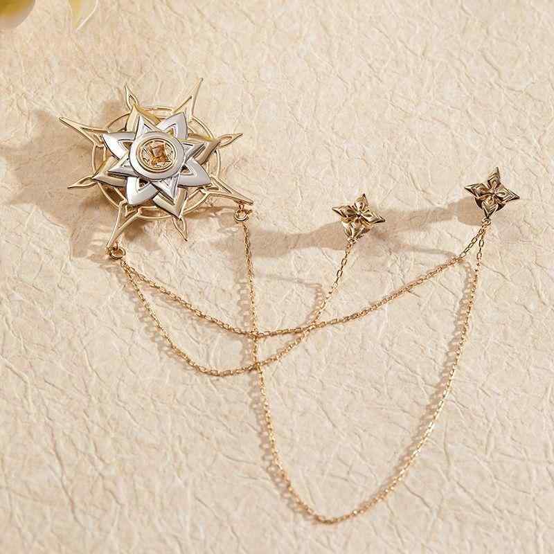 ブローチ 男女兼用 金属 ピンバッジ マイクロバッジ アニメ ゲーム 二次元 同人 周辺 アクセサリー 印..