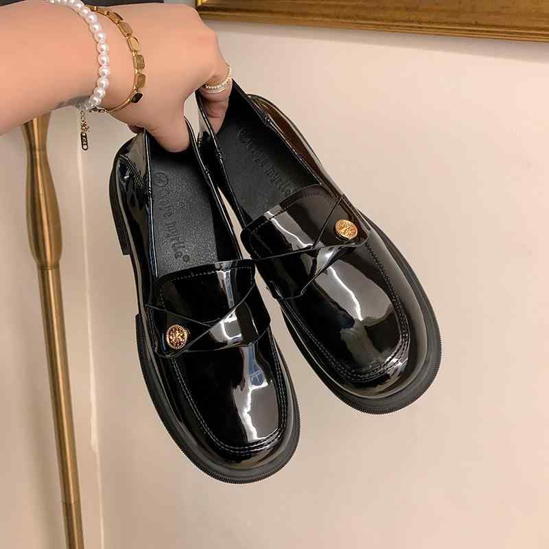 レディース ローファーシューズ 本革 厚底 太ヒール 柔らか底 イングリッシュスタイル 金貨モチーフ クッション性 快適歩行 通勤 ビジネス 秋冬 デイリー コーデ 女性用 フラット ペニー ローファー 英国風 ソフトソール 耐久性 スタイリッシュ 足元