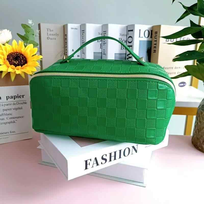 Vanity Bags - 化粧ポーチ レディース 旅行用 大容量 洗面収納バッグ トイレタリー ハンドバッグ ポータブル 収納袋