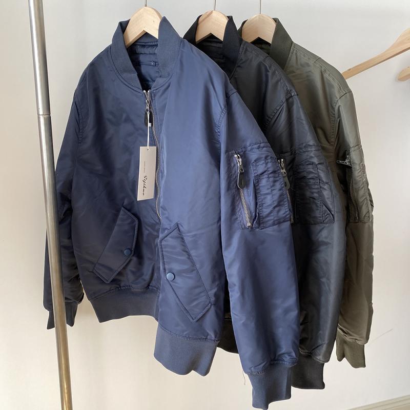 ジャケット 男女兼用 春 野球 パイロット キルティング 綿内張り コート 上衣 クラシック