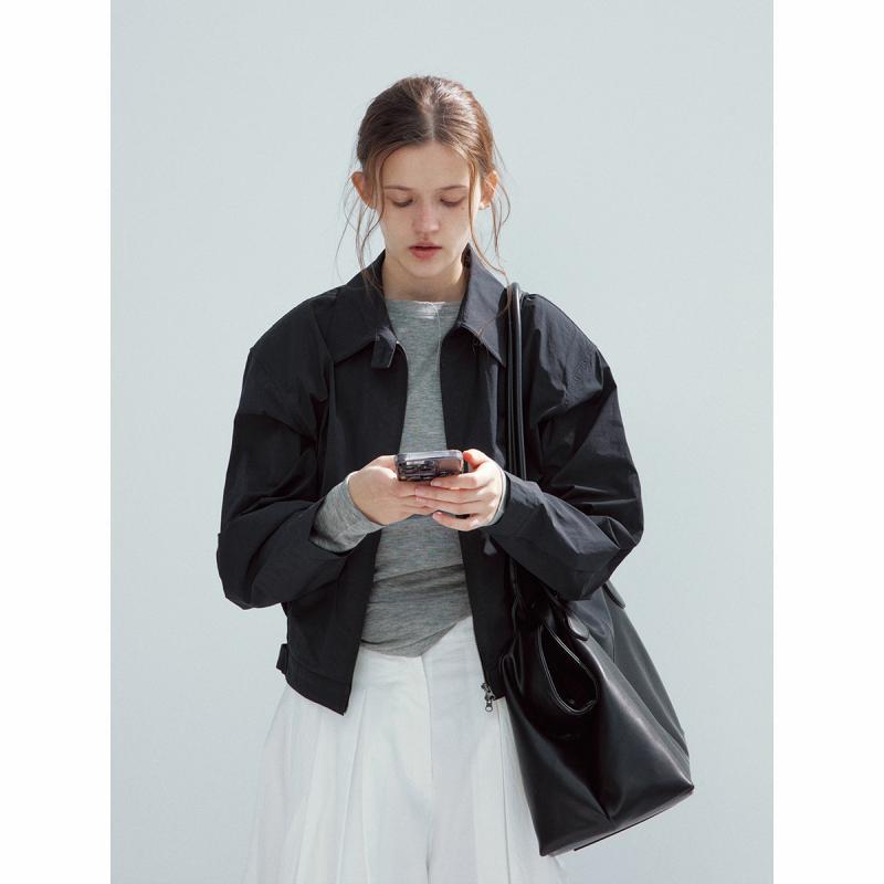 ジャケット レディース 春夏 カジュアル リラックスフィット ラペル ワイドショルダー 単色 万能 シャ..