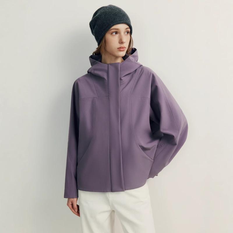 ヨガジャケット レディース インフルエンサー 秋冬 ソフトシェル アウトドア 防風 通気性 加絨 ドロー..