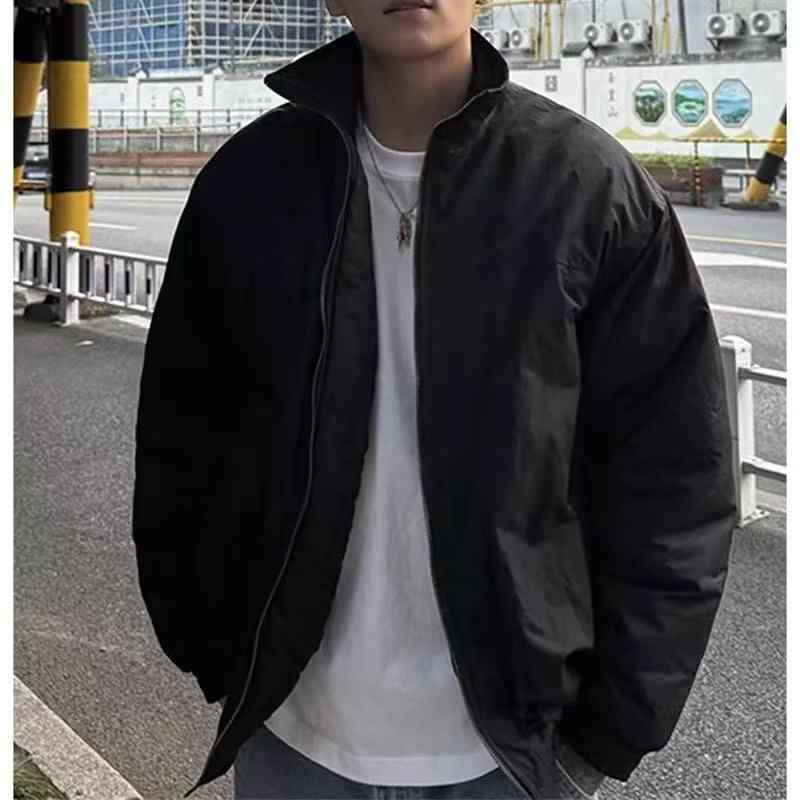 メンズ 春秋 ジャケット コーチ ワーク フライト スタンドカラー 野球 ルーズ 防水 タフスタイル