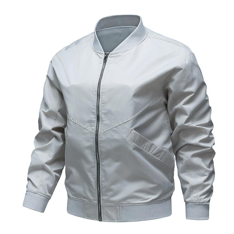 ジャケット メンズ 野球 春秋 大きめサイズ アメリカンスタイル 薄手 コットン加工 トレンドカジュアル..