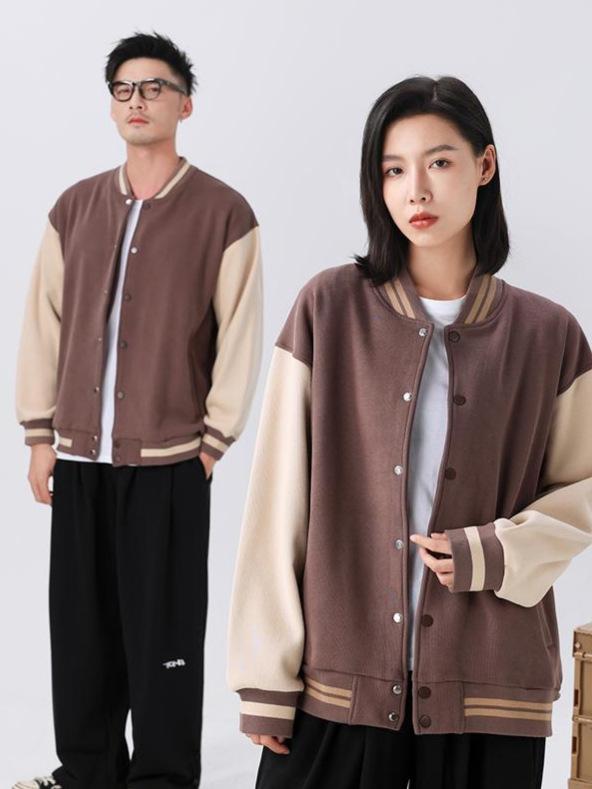 秋冬 野球パーカー 男女兼用 ゆったり 起毛 暖か グループユニフォーム ルーズフィット カップル