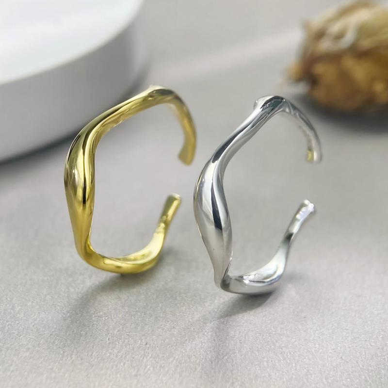 指輪 レディース S925銀 シンプル 開口 クール風 気質 精致 人差し指用 ファッション アクセサリー