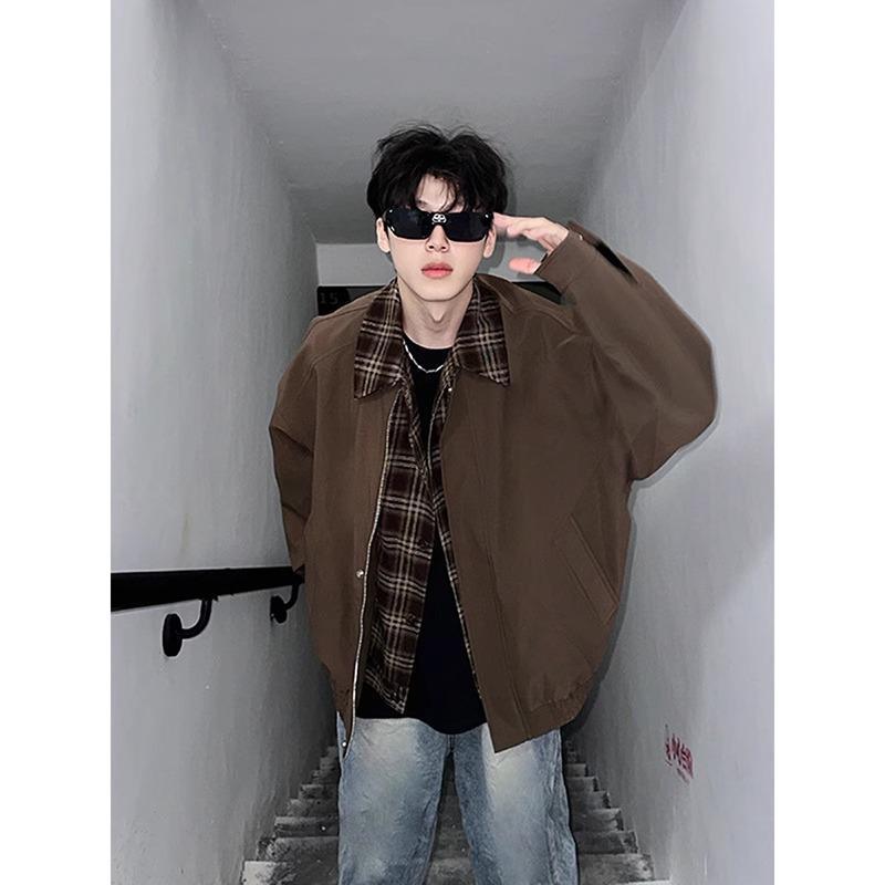 コットンジャケット メンズ 秋冬 厚手 防寒 暖か カジュアル アウター ヴィンテージ 古着風 レトロ メ..