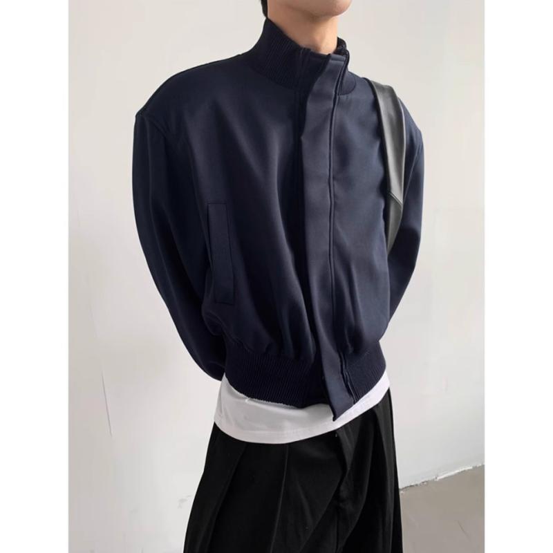 野球ジャケット 男女兼用 春秋 高級感 韓国風 トレンド 短めワイド ワイルド ストリート カジュアル アウター 軽量 吸湿速乾 再生繊維 ブラック グレー ベージュ