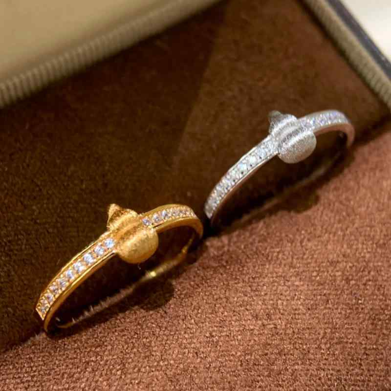 指輪 レディース 高級感 レトロ ひょうたん ジルコニア ゴールド 純銀 新中式 ブラスト加工 人差し指用