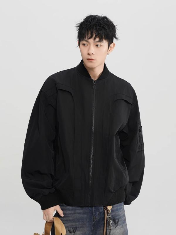 パイロットジャケット メンズ 春夏 アメリカン デコンストラクション デザイン ワーク ハイストリート ..