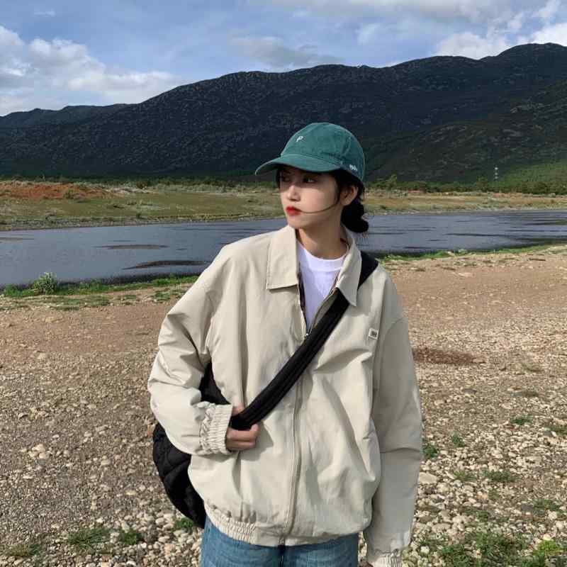 メンズ 短丈 ベースボールジャケット アメリカン ストリート スタイル クール ハンサム 街頭映え 汎用 ..