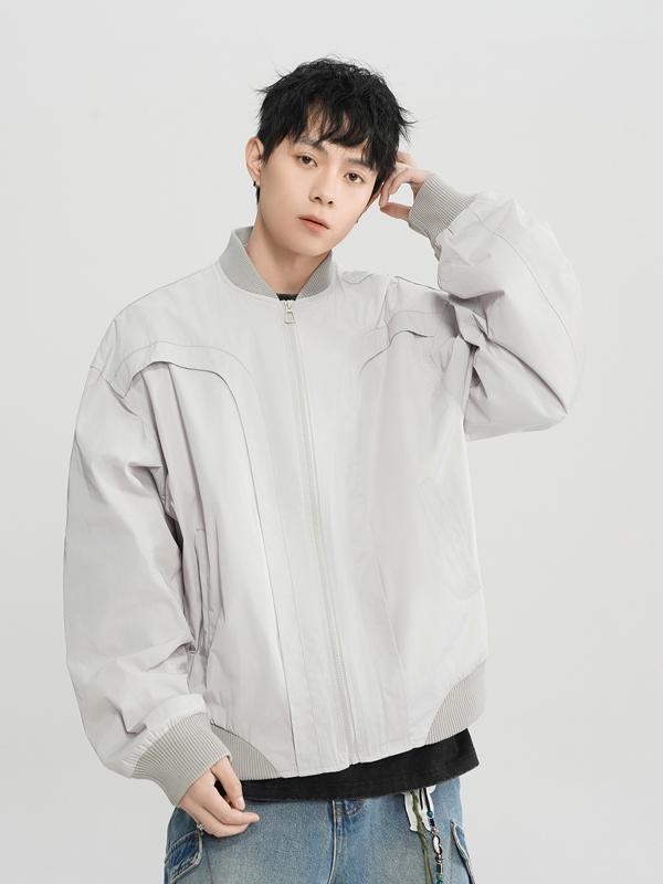 パイロットジャケット メンズ 春夏 アメリカンスタイル デコンストラクション トレンド ニッチデザイン..