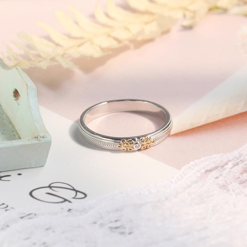 Rings - 指輪 レディース デザイン 中国風 中国結模様 ジルコニア 925純銀 真金メッキ 華奢 シンプル