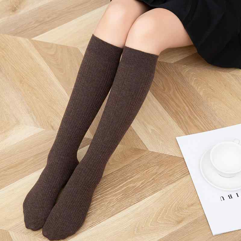 靴下 レディース ニーハイソックス 暖かい おしゃれ 着圧 美脚 通学 通勤 普段使い 防寒 保温 秋 冬