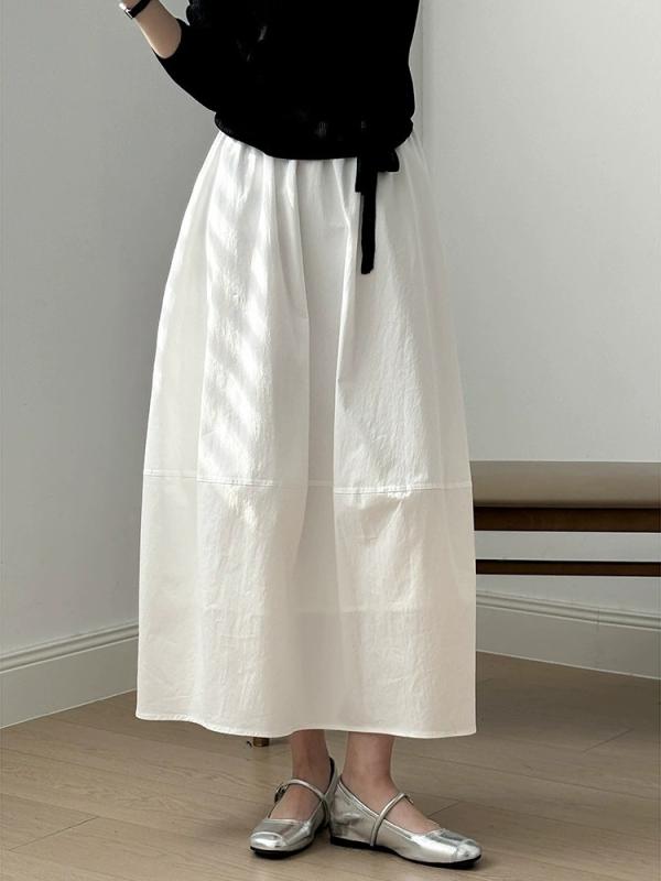 スカート レディース 花柄 細見え 涼しげ 小柄向け 慵懶風 松紧腰 中長丈 傘型 春夏 カジュアル きれい..