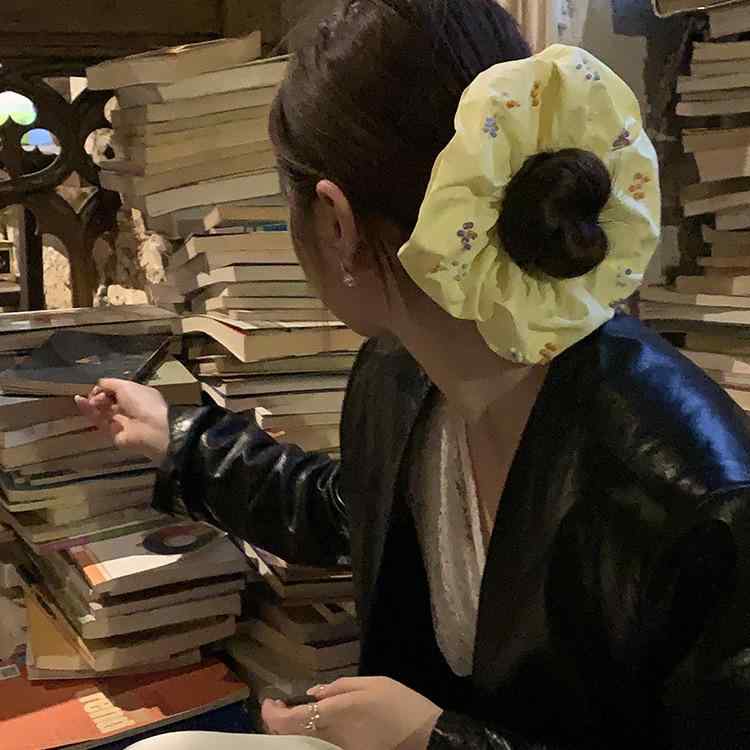 ・素材: 布・カラー: イエロー・伸縮性: 高弾力・スタイル: 韓国風・スタイル分類: 清新スイート・デザイン: 不規則・パターン: 形状