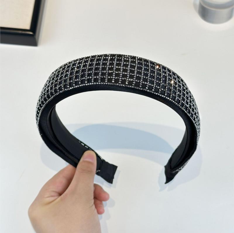 ヘアバンド レディース 高級感 ジルコニア 洗顔用 頭頂高め 外側着用 髪押さえ 頭飾