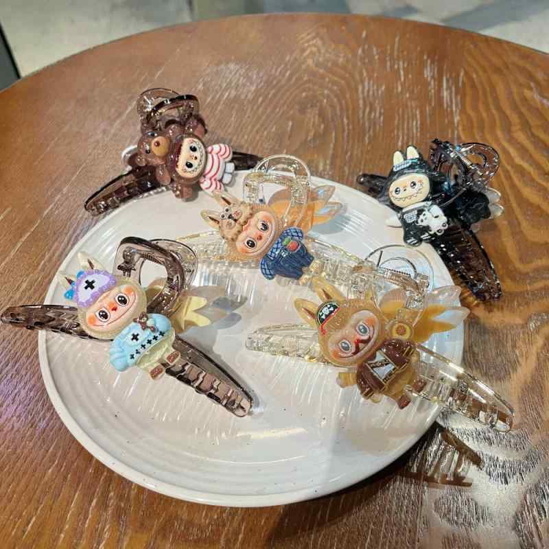 ヘアアクセサリー ヘアクリップ シャーククリップ バナナクリップ 女子 少女向け かわいい 蝶結び ふわふわ 高級感 韓国スタイル 後頭部用 アップヘア 髪飾り ピン 留め具