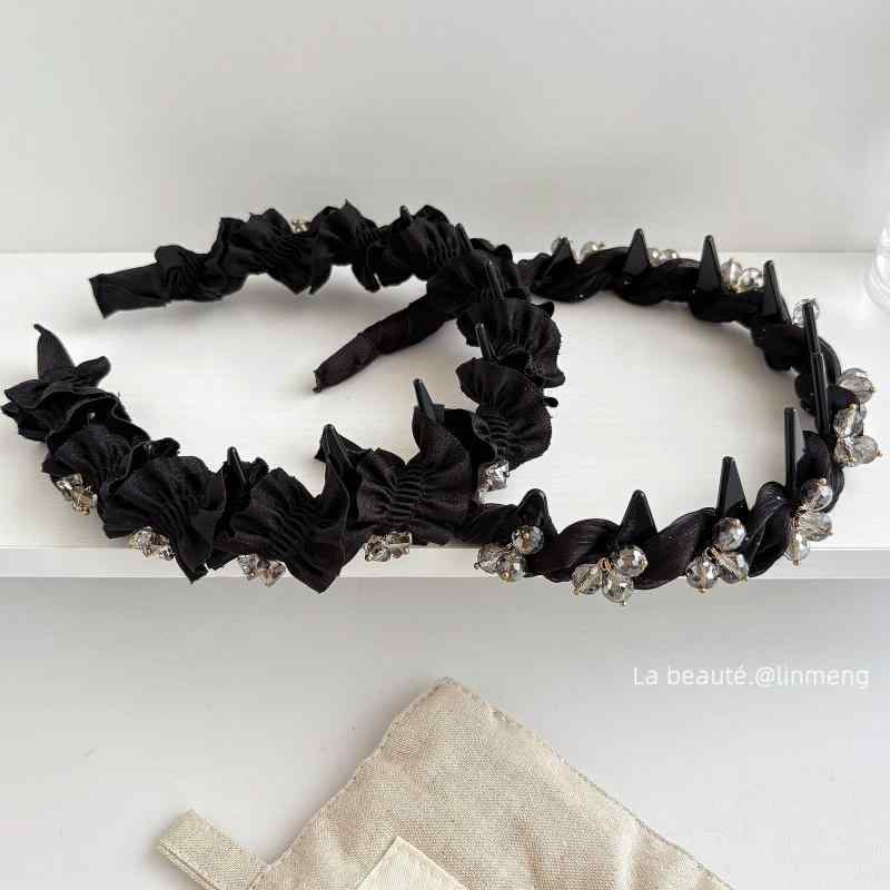 ・素材: ラインストーン・加工: 手作業・色: ウェーブフリンジクリスタルフラワー,ウェーブクリスタルフラワー・スタイル: 韓国風・スタイル分類: 清新スイート・対象: 女性・流行要素: ライン・流行要素分類: ジオメトリック