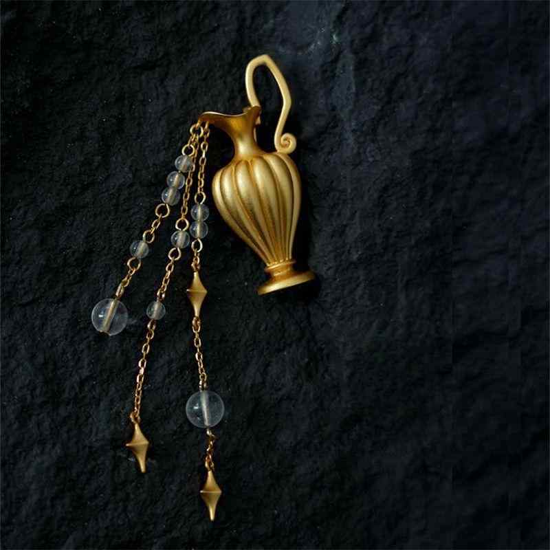 ・素材: 合金・機能: 装飾・スタイル: レトロ・種類: ブローチ・流行要素: 植物花卉