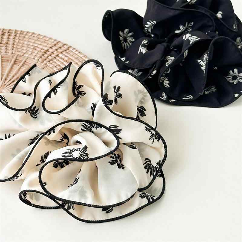 ・素材: 布・色: 白, 黒・加工: 手作業・款式: 大型・スタイル分類: ファッション通勤