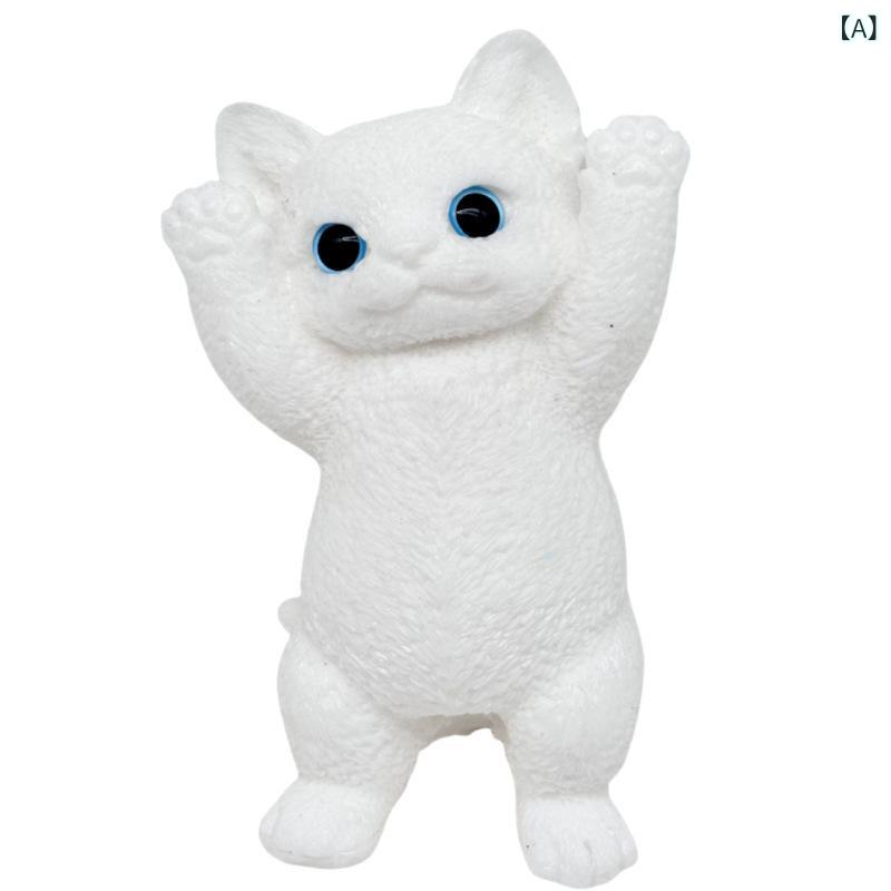 ぬいぐるみ 猫 インフルエンサー かわいい 手作り 立体 萌え 癒し 減圧 玩具 大型 柔らか デコレーション インテリア ギフト ストレス解消 ペット好き 室内飾り 癒しアイテム かわいい動物 ぬいぐるみおもちゃ 2
