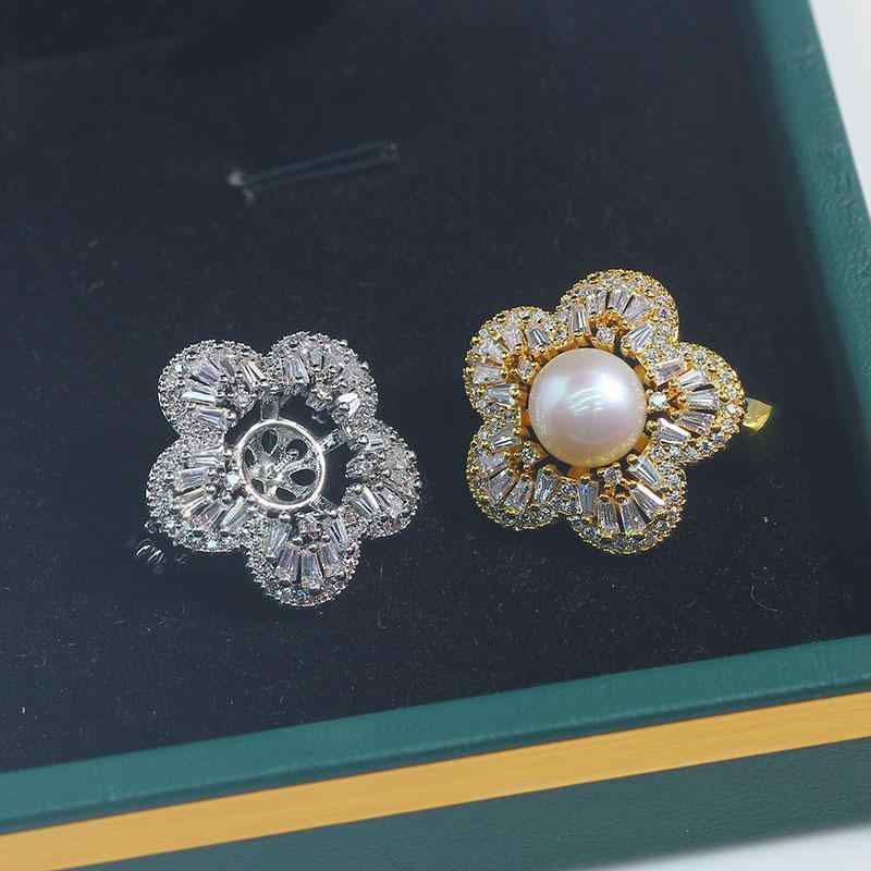 ・素材: 合金/銀メッキ/金メッキ・色: ゴールド,シルバー・機能: 両用・スタイル: 清新甜美・種類: ブローチ