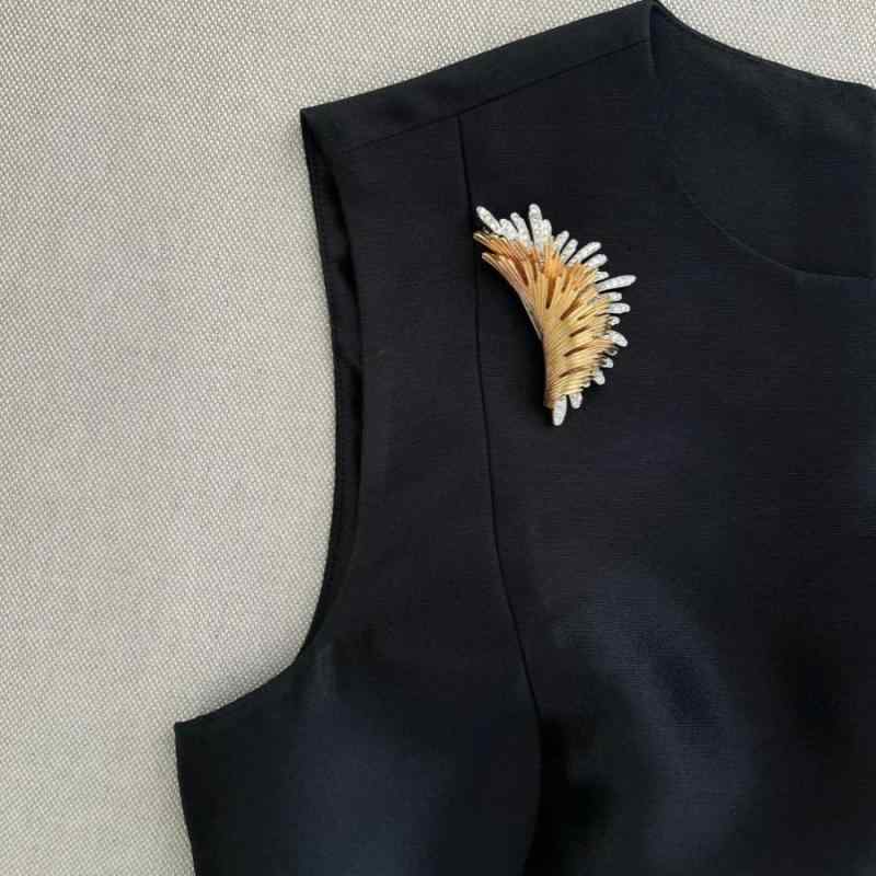 ブローチ レディース 高級感 ビンテージ 優雅 レトロ風 モダン 中国風 繊細 小衆 デザイン エレガント クラシック スタイル ユニーク ファッション アクセサリー ジュエリー 装飾品