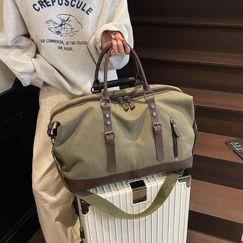 バックパック メンズ キャンバス 大容量 旅行 アウトドア 手提 フィットネス カメラ トートバッグ ショルダーバッグ ジムバッグ 写真 機材 収納 ポータブル