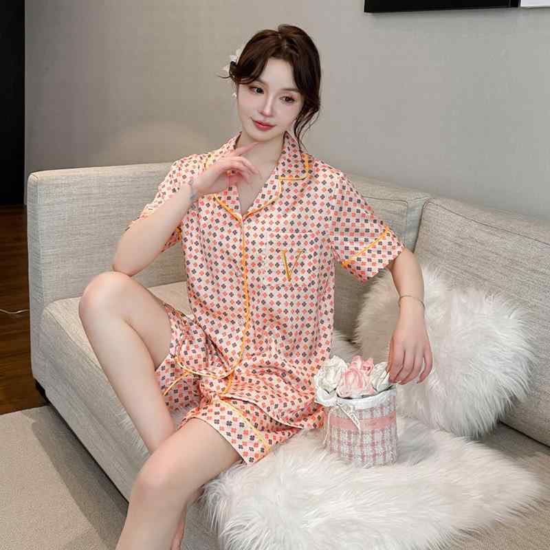 レディース 春夏 接触冷感 パジャマ セット 薄手 短袖 ショーツ 花柄 インフルエンサー ルームウェア 外出着
