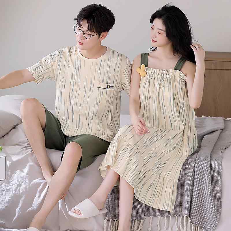 ・素材: コットン・主素材成分: コットン100%・厚み: 薄手・生地重量: 161-180g/平方メートル・襟型: 丸首・袖丈: 七分袖・パンツ丈: ショートパンツ・スタイル: シンプルカジュアル・機能: カジュアル、通気性、睡眠用、在宅、快適、外出可