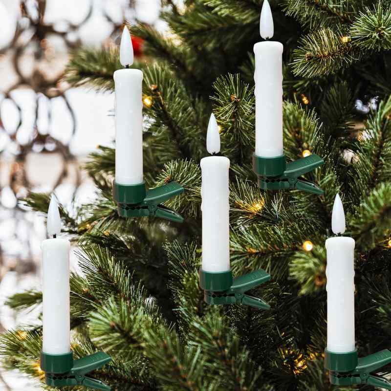 LEDキャンドルライト 家庭用 クリップ式 電子 リモコン付き クリスマス ハロウィン インテリア 雰囲気 ..