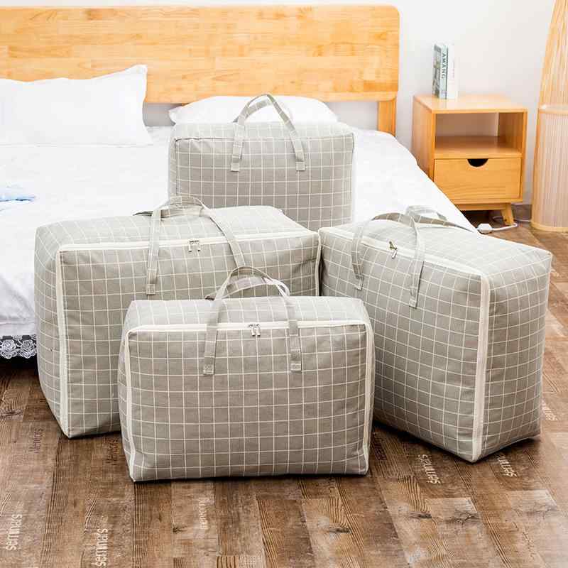 被子収納袋 家庭用 衣類収納袋 防潮防塵 換季収納 引っ越し用 クローゼット用 押し入れ用 プリント柄 ..