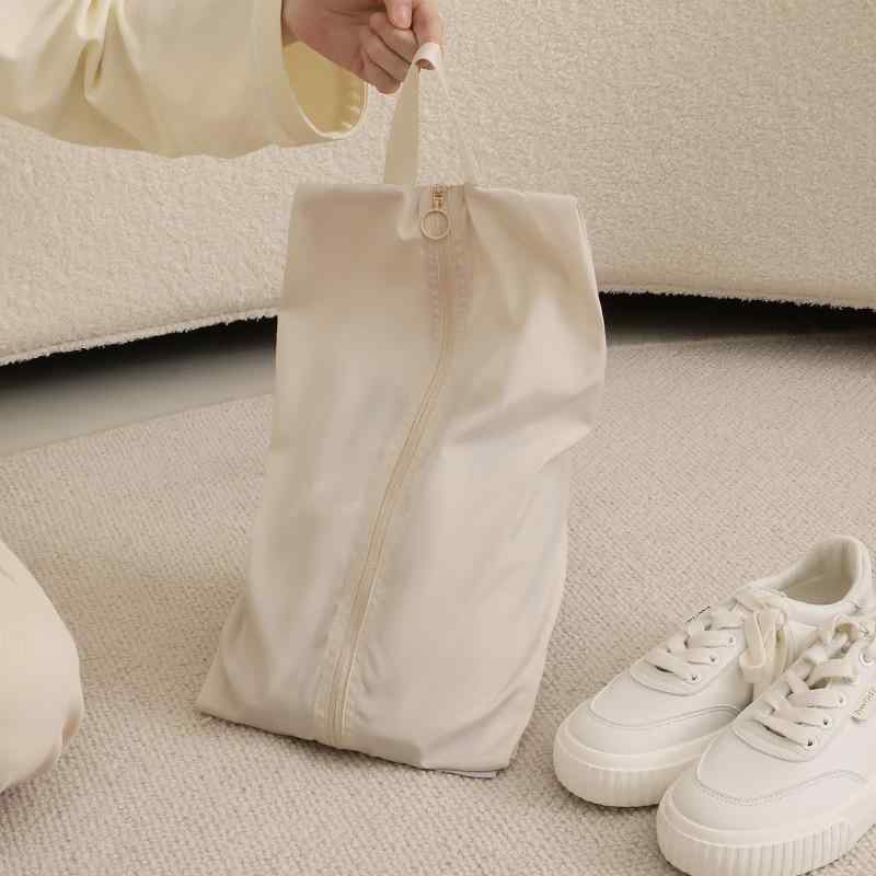 シューズ収納袋 旅行 ポータブル 防塵 運動 フィットネス 靴ケース 収納パック 観光用 持ち運び 便利グ..