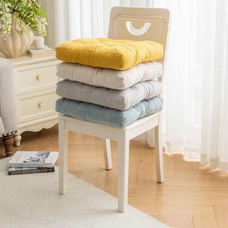 座クッション 減圧 腰保護 美尻 ヨガ 瞑想 オフィス アウトドア 椅子用 単色