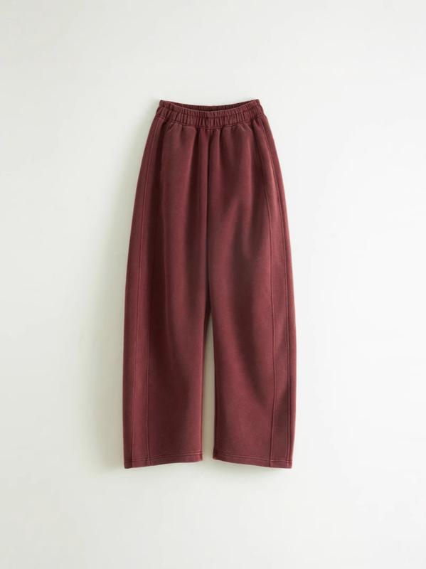 ・主素材: コットン・副素材: ポリエステル・成分含有率: コットン50-70%・デザイン: ベーシック・シルエット: ワイド・丈: ロング・色: ブラック、レッド、ダークブラウン・サイズ: S、M、L、XL・スタイル: カジュアル・性別: 女性・加工: スプライス