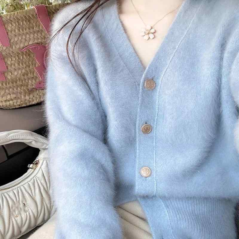 ・カラー: アイボリー,ピンク,ライトブルー・サイズ: フリーサイズ・素材: 羊毛,ナイロン,再生セルロース繊維(30%未満)・柄: ストライプ/チェック・厚み: 厚手・スタイル: カーディガン・フィット: ルーズ・袖丈: 長袖・ネック: Vネック・袖タイプ: スタンダードスリーブ・着丈: 50-65cm・加工: ノンアイロン・ディテール: ボタン・前立て: シングルブレスト