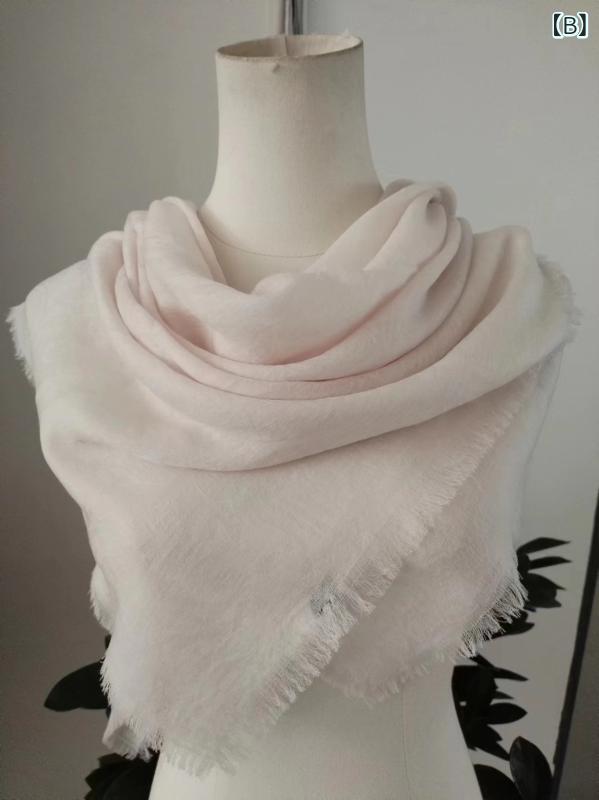 スカーフ 羊毛 提花柄 薄手 春夏 ショール 軽量 ファッション おしゃれ アクセサリー ネックラップ 方巾 エレガント デザイン スタイル レディース メンズ ユニセックス