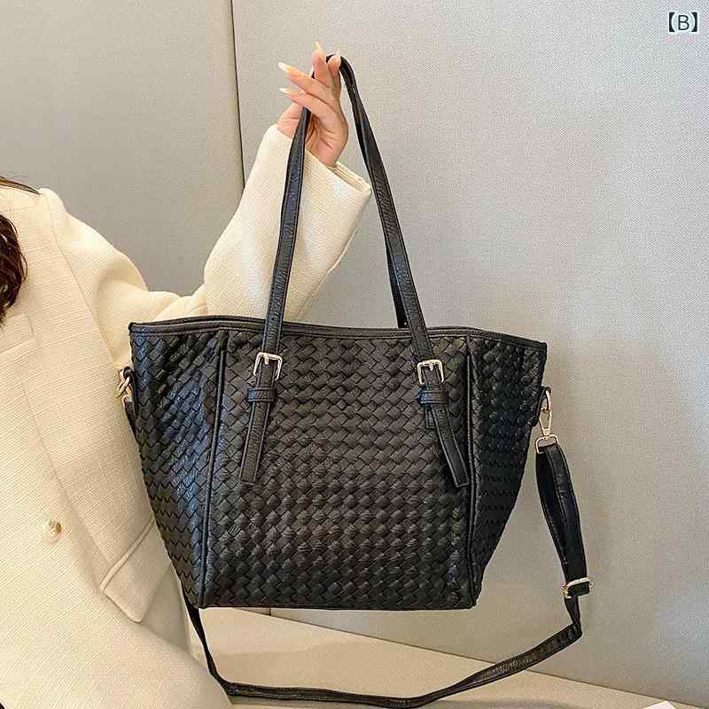 レディース トートバッグ ハンドバッグ ショルダーバッグ メッシュ編み 大容量 2WA...
