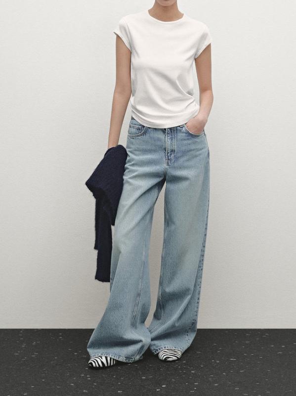 レディース Tシャツ クルーネック ラグランスリーブ 半袖 細見え 爽やか 清涼感 カジュアル 普段使い 夏 トップス シンプル 楽ちん きれいめ 高見え 動きやすい