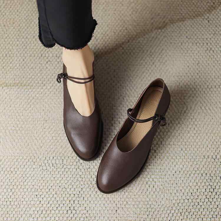 レディース メリージェーン パンプス ミドルヒール かかとが踏める 2way バブーシュ レトロ ヴィンテージ風 フレンチスタイル レザー調 痛くない 歩きやすい 疲れにくい 高見え 上品 きれいめ カジュアル 通勤 オフィス 普段使い 安定感