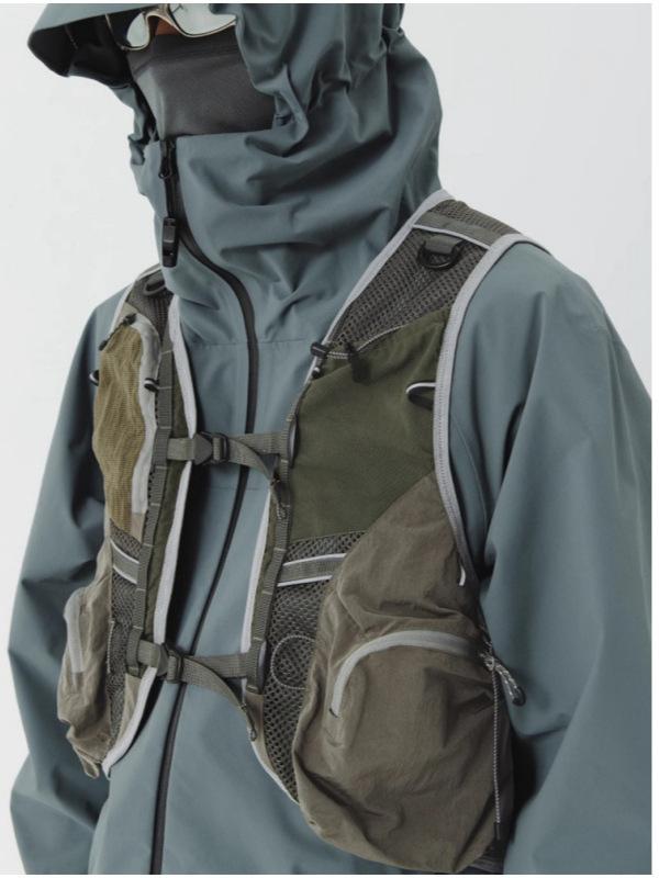 男女兼用 フィッシングベスト アウトドア 登山 多機能 釣り キャンプ 通気性 メッシュ カジュアル スポーツ レジャー ミリタリー 山登り 作業服 外遊び 軽量 山系スタイル