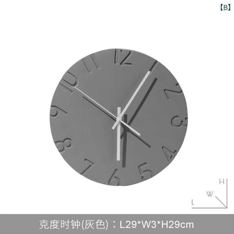 壁掛け時計 時計 静音 モダン シンプル アー...の紹介画像3