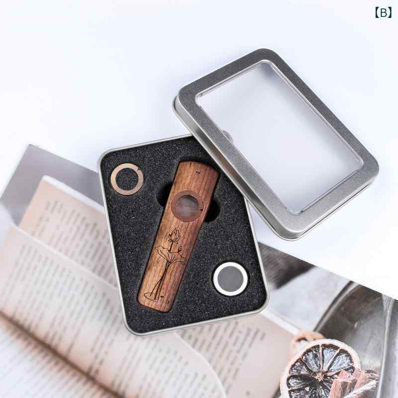 カズー 笛 木製 天然木 楽器 管楽器 簡単 入門用 初心者向け 伴奏 鼻歌 珍しい楽器...