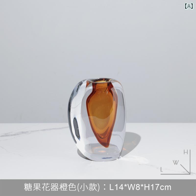 花瓶 ガラス 花器 フラワーベース モダン シ...の紹介画像2