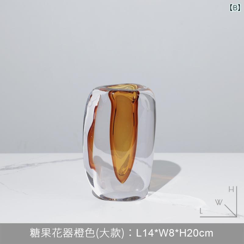 花瓶 ガラス 花器 フラワーベース モダン シ...の紹介画像3