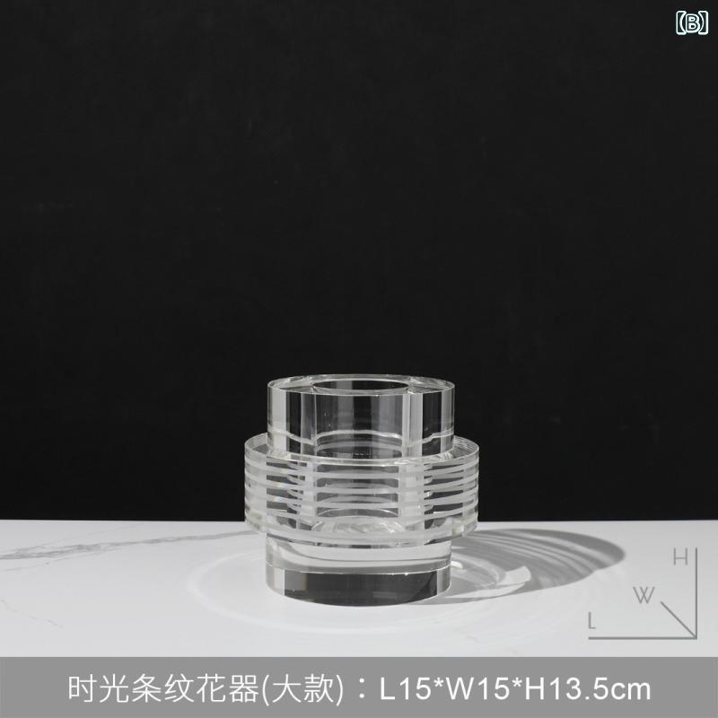 花瓶 フラワーベース シンプル モダン ドライフラワー用 花器 インテリア 置物 オブジェ 高級感 上品 リビング ダイニング 玄関 カフェ ホテル モデルルーム 卓上 装飾 お洒落 3