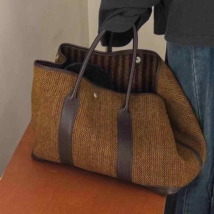 レディース トートバッグ ウール混 大容量 肩掛け 手提げ シンプル 上品 きれいめ 高見え 通勤 オフィス 普段使い カジュアル 大人可愛い 秋冬