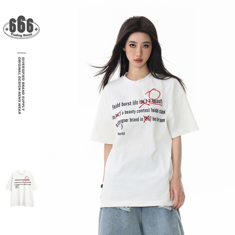 メンズ Tシャツ 半袖 刺繍 ゆったり オーバーサイズ ビッグシルエット アメカジ ス...