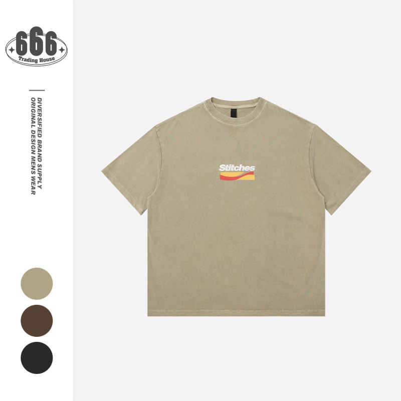 メンズ Tシャツ 半袖 ヴィンテージ風 ウォッシュ加工 アメカジ ヘビーウェイト 320...